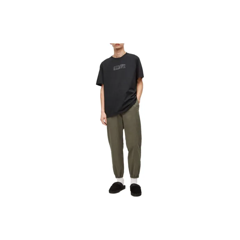 ALLSAINTS T-Shirts Men Washed Black-3