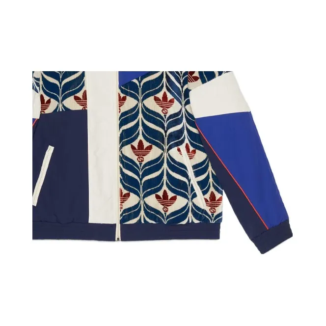GUCCI X Adidas Interlocking G And Trefoil Jacket-5