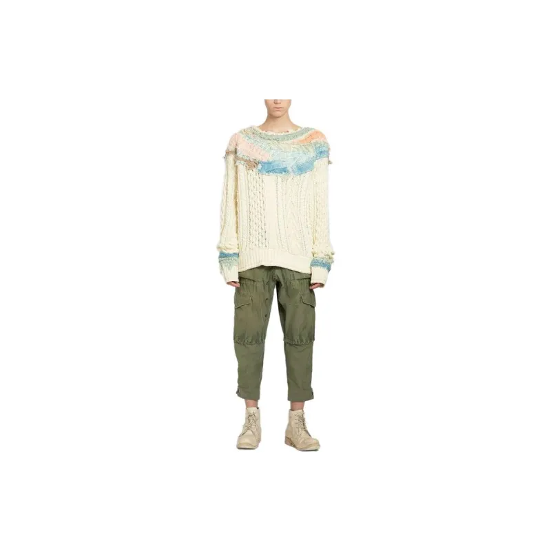 GREG LAUREN Knitwear Men Beige-2