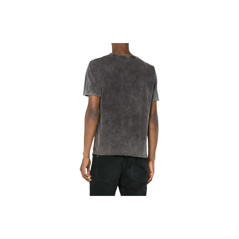 SAINT LAURENT Logo Rive Gauche T Shirt-4