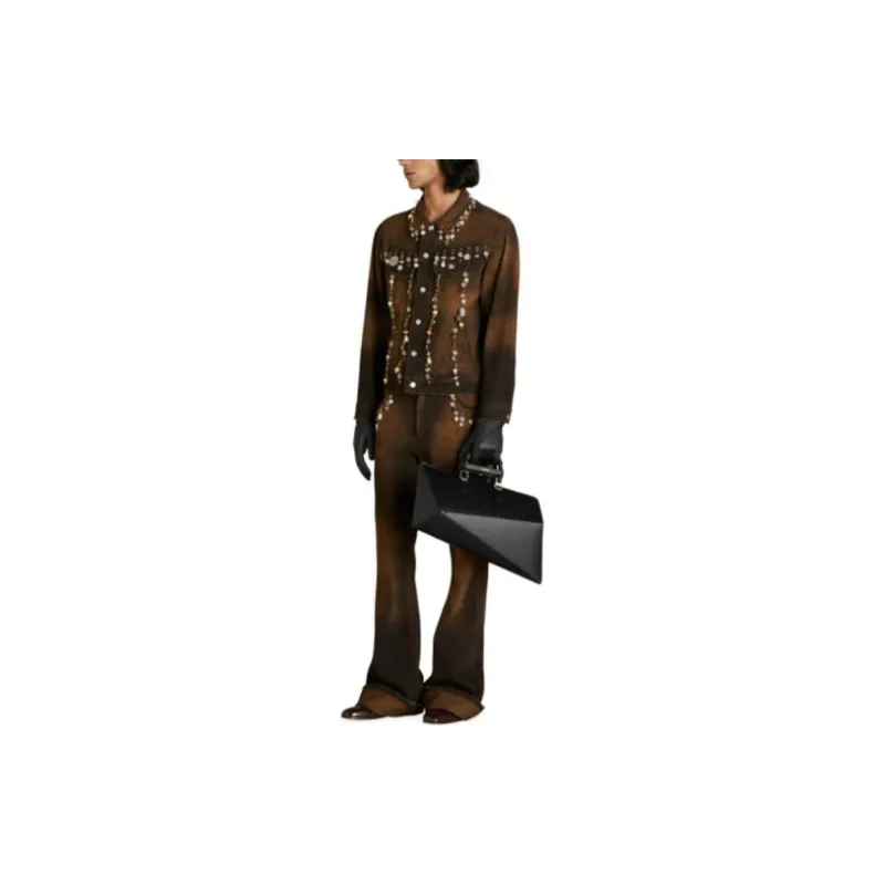 GUCCI Jeans Men Brown-1