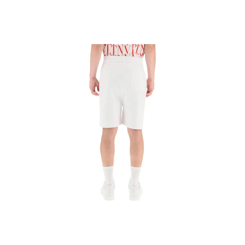 Valentino Casual Shorts Men White-2