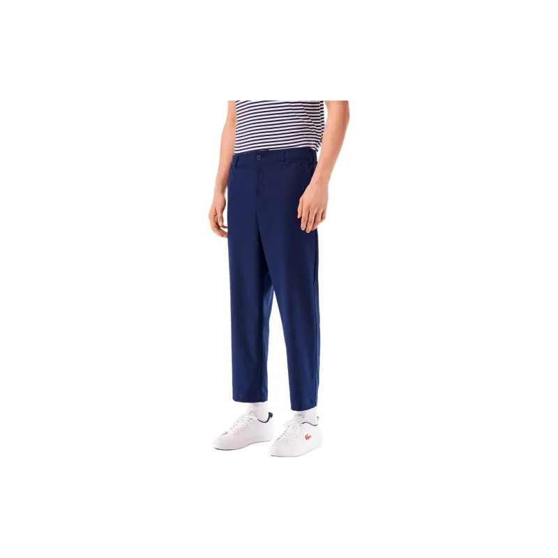 LACOSTE Casual Pants Men's Marine Blue-4