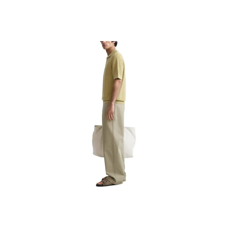 ZARA Polo Shirts Men Mustard-3