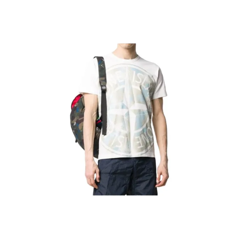 STONE ISLAND T Shirt Men's White-3