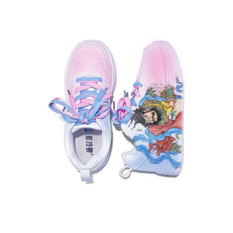 Cold Cicadas Yesterday Lightweight And Breathable Low-Top Skateboard Shoes Unisex-3