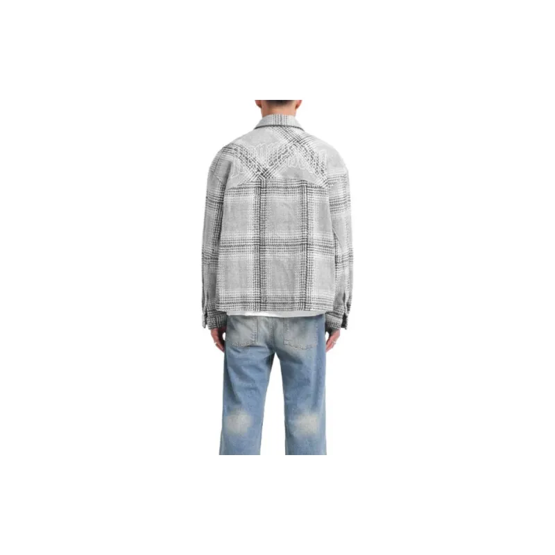 REPRESENT Represent Flannel Shirt Shirt Men's Gray-6