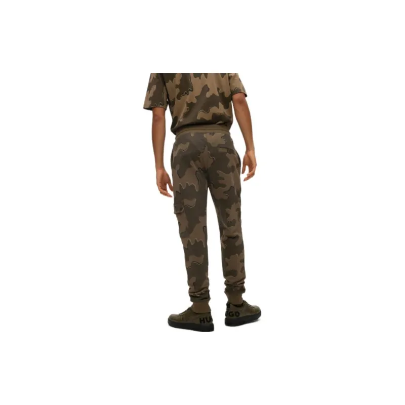 HUGO BOSS Logo Patch Drawstring Trousers-3