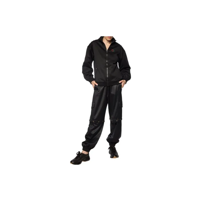 GUCCI Elbow Pad Embroidered Logo Jacket-2