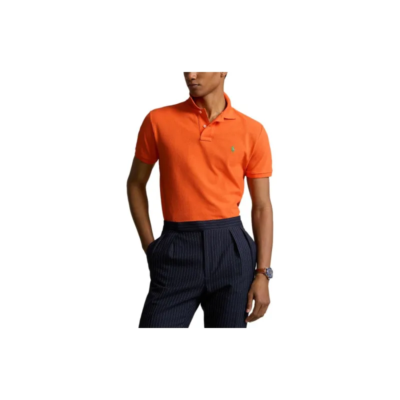 Polo Ralph Lauren SS24 Polo Shirt Men's Bright Orange-2