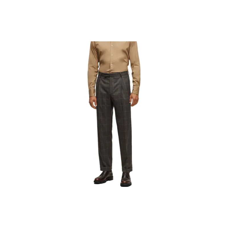 HUGO BOSS FW23 Business Suits Men's Brown-4