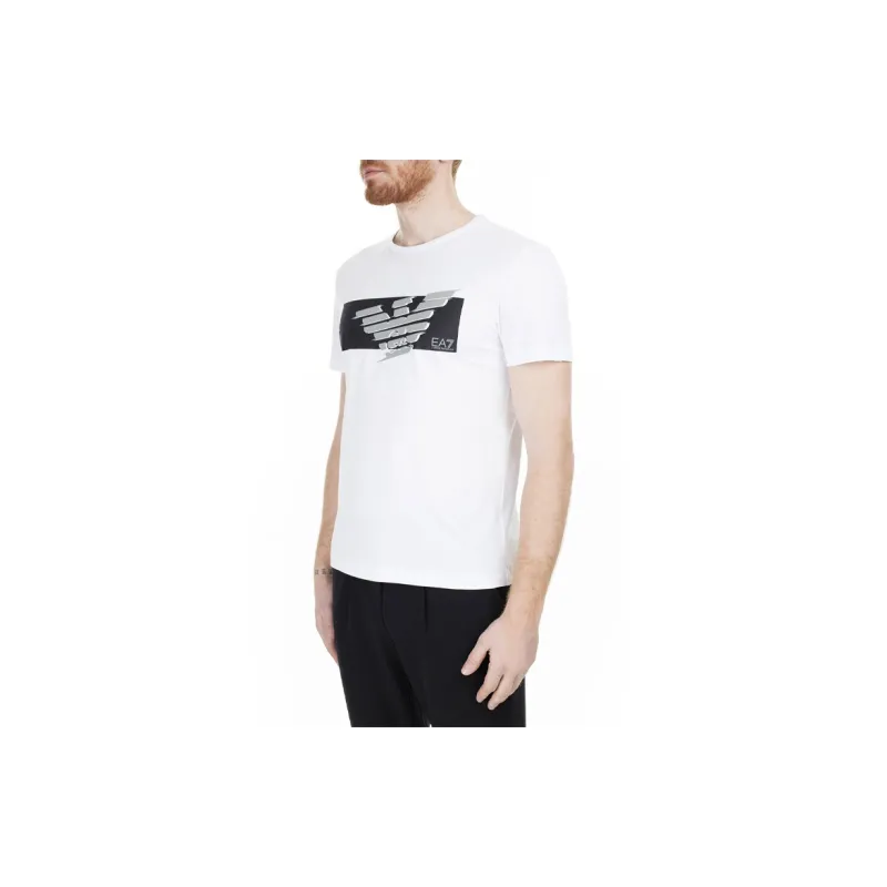 EMPORIO ARMANI T Shirts Men White-4
