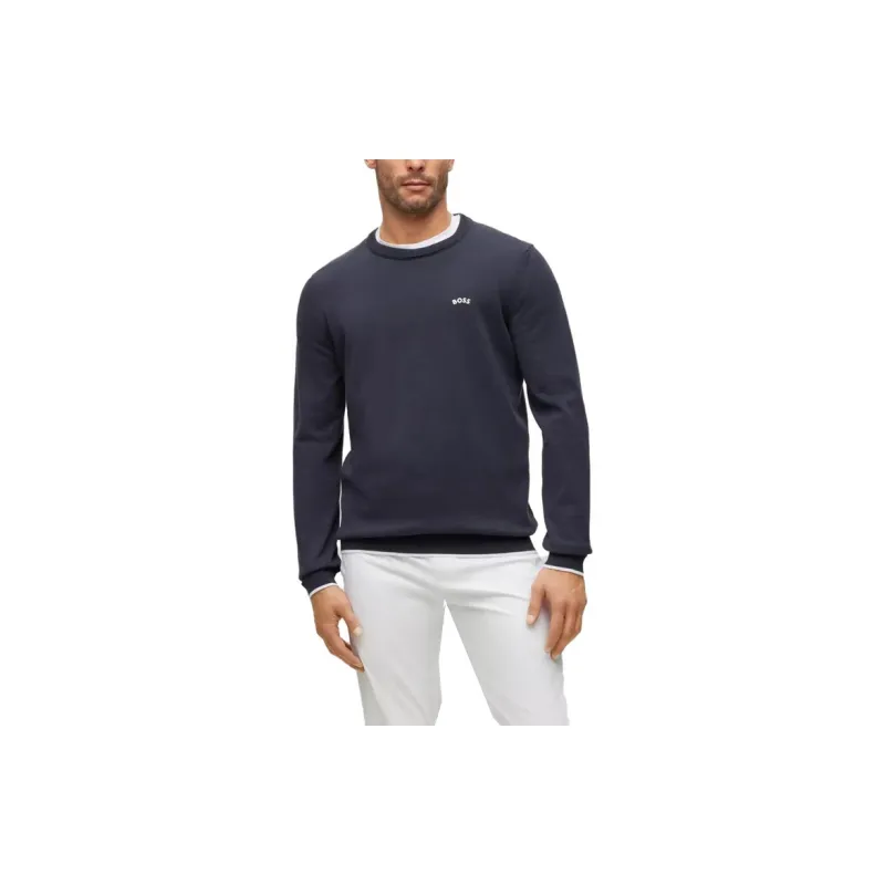 HUGO BOSS Sweater Men's Navy Blue-1