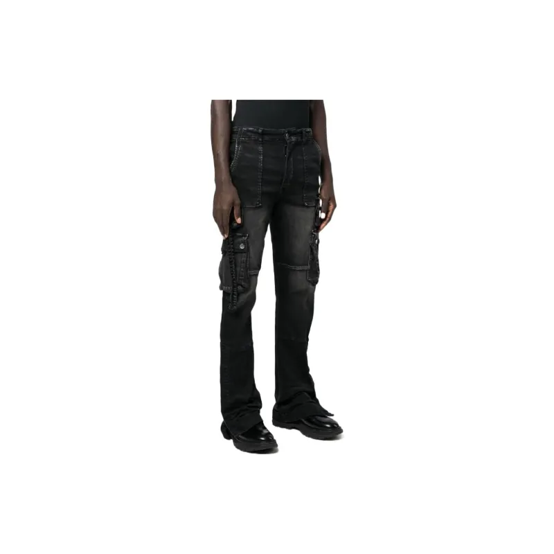 AMIRI Cargo Flare Jean-3