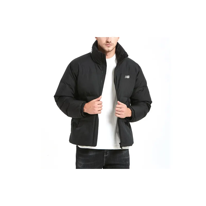 New Balance Down Jacket Winter Men's Black-4