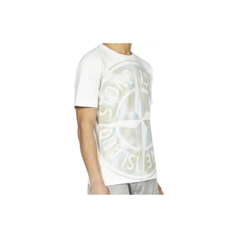 STONE ISLAND T Shirt Men's White-1