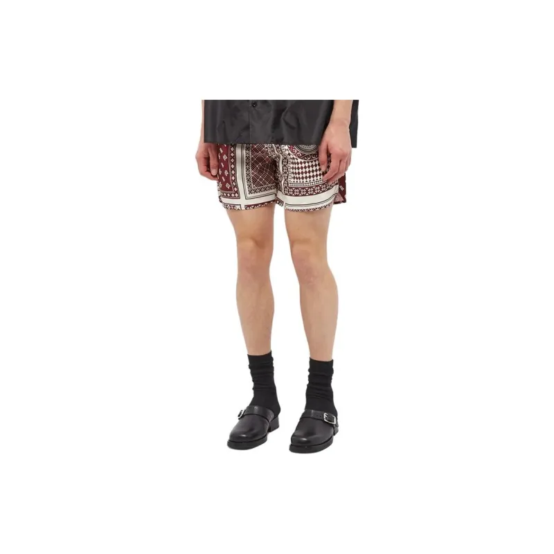 RHUDE Card Print Swim Short-3