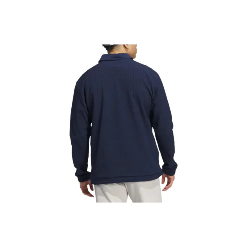 Adidas Free Shipping With AdiClub Ultimate365 Tour WIND.RDY Quarter Zip Pullover-3