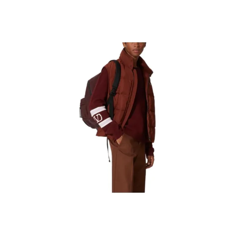 Valentino Sweaters Men Red-2