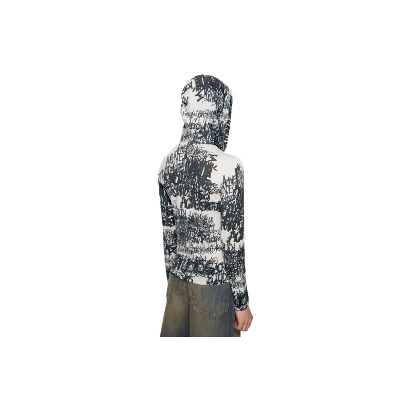 Acne Studios Logo print Hoodie-1