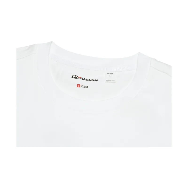 FILA FUSION FOB Series T Shirt Unisex Standard White-2
