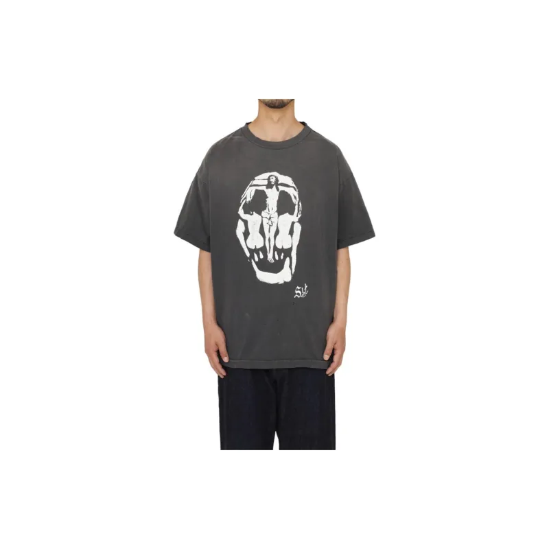 SAINT Mxxxxxx Jesus Skull Tee-2