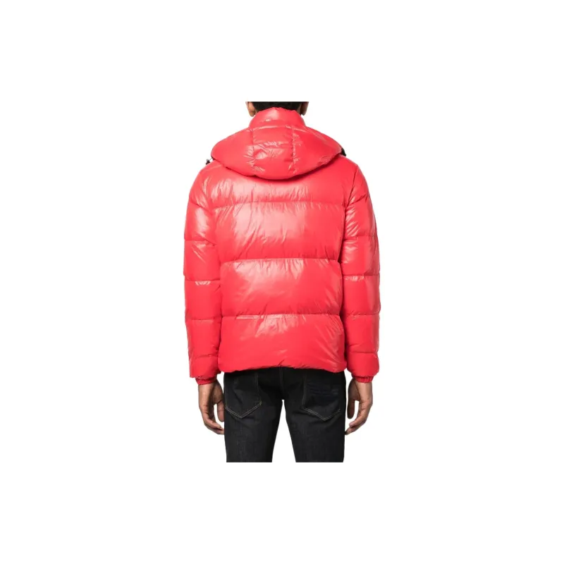EMPORIO ARMANI EA7 Down Jackets Men Red-2