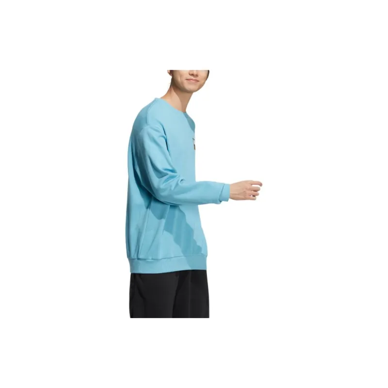 Adidas Neo Sweatshirts Unisex Vintage Blue-4