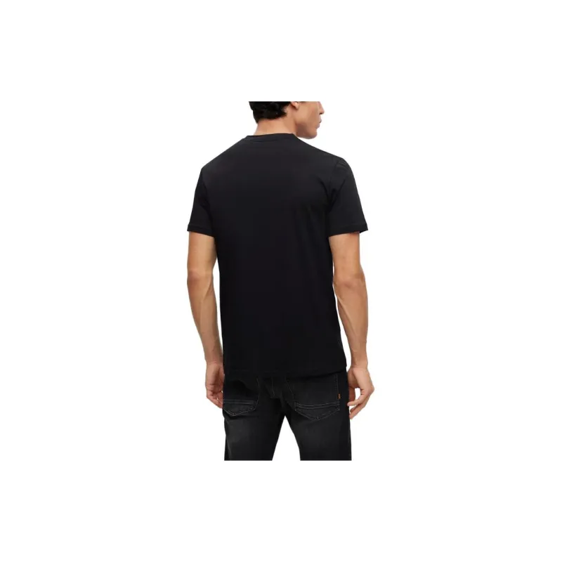 HUGO BOSS T Shirts Men Black-2