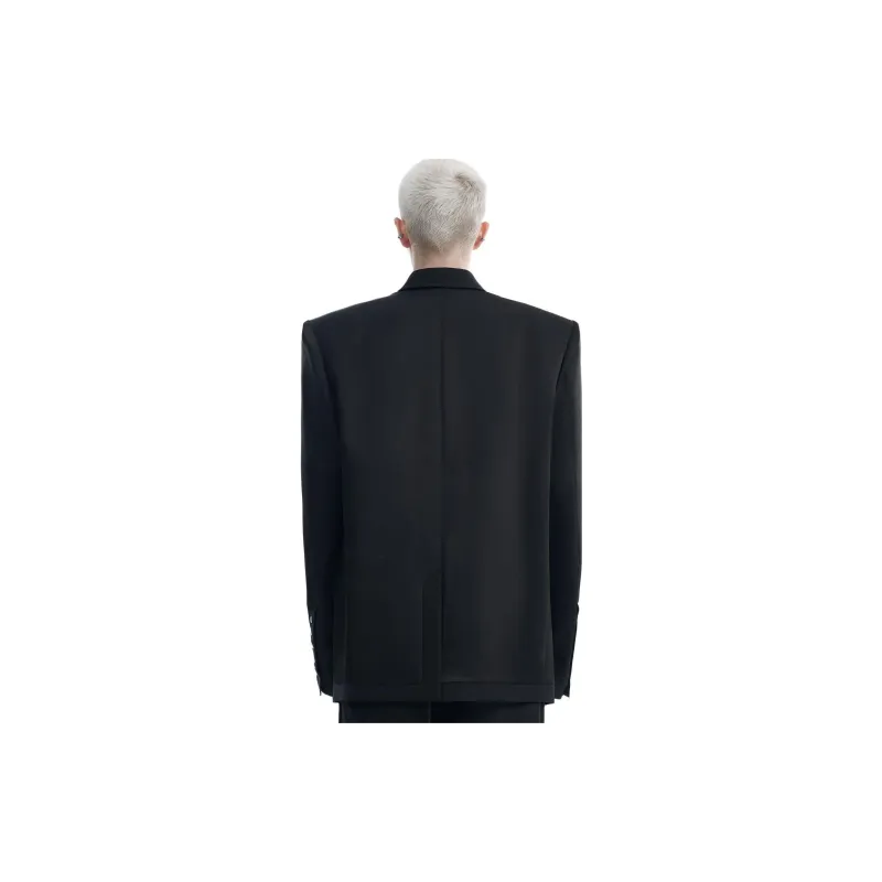TIWILLTANG Business Suits Men Black-1