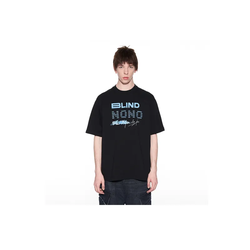 BLINDNOPLAN SS22 T Shirt Unisex Black-2