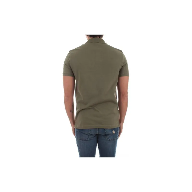 LACOSTE Polo Shirts Men Olive Green-2
