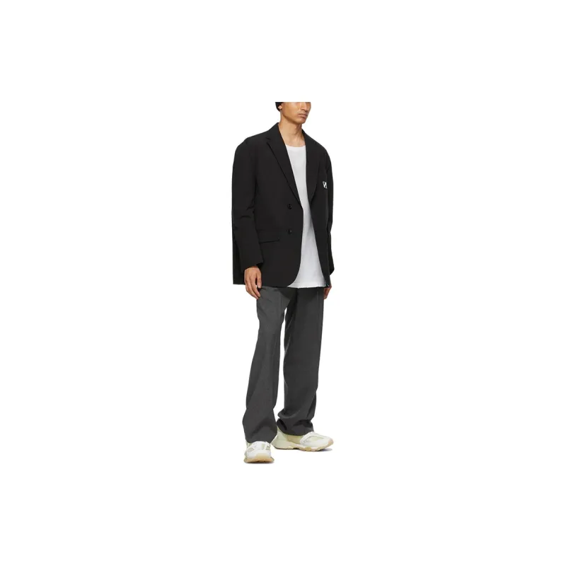 WE11DONE Business Suits Unisex Black-5