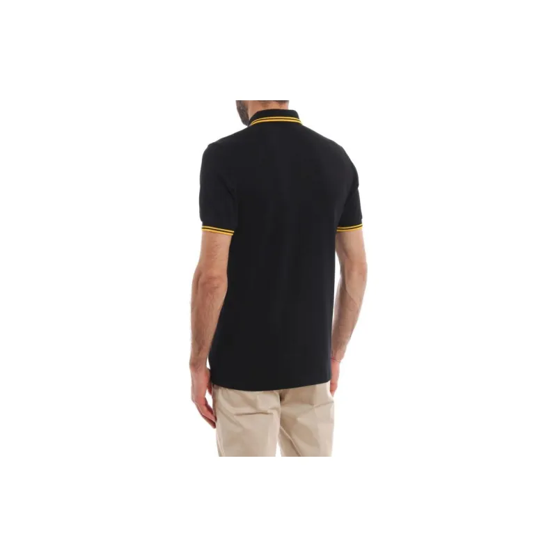 FRED PERRY Polo Shirt Men's Black-3