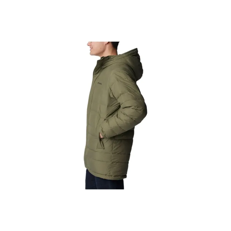 Columbia Saltzman Saltzman Down Parka Jackets Coats Men's Stone Color Green-3