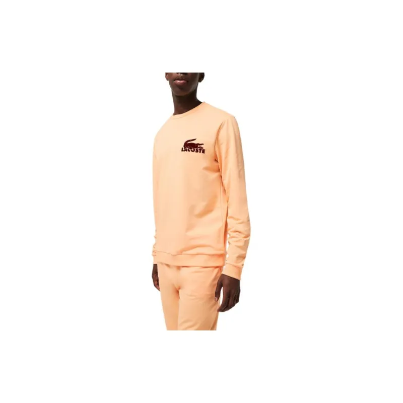 LACOSTE Sweatshirts Men Light Orange-3
