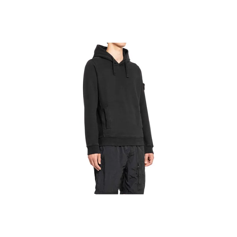 STONE ISLAND Compass Patch Drawstring Hoodie-2