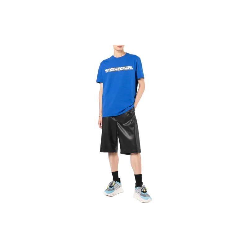 VERSACE T Shirts Men Royal Blue-1