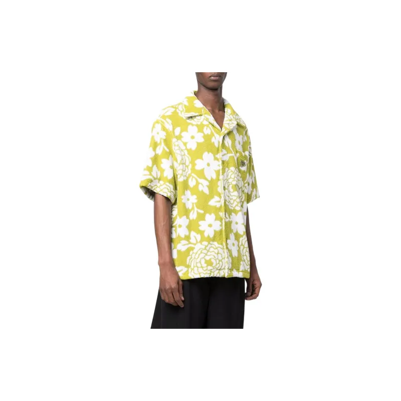PRADA Shirts Men Green-3