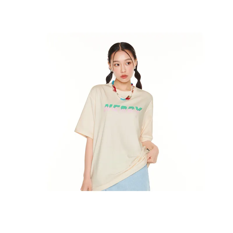 Nerdy T Shirts Unisex Beige-4