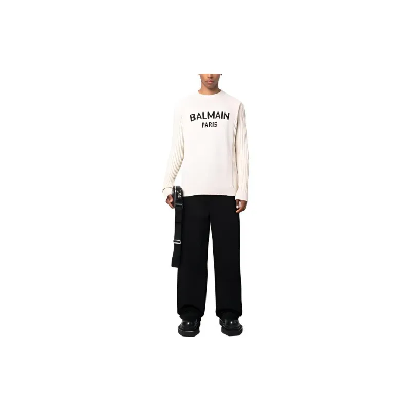 BALMAIN Sweaters Men White-1