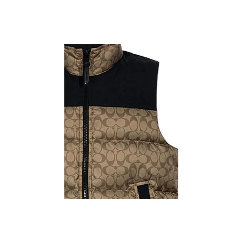 COACH Down Jackets Men Khaki-5