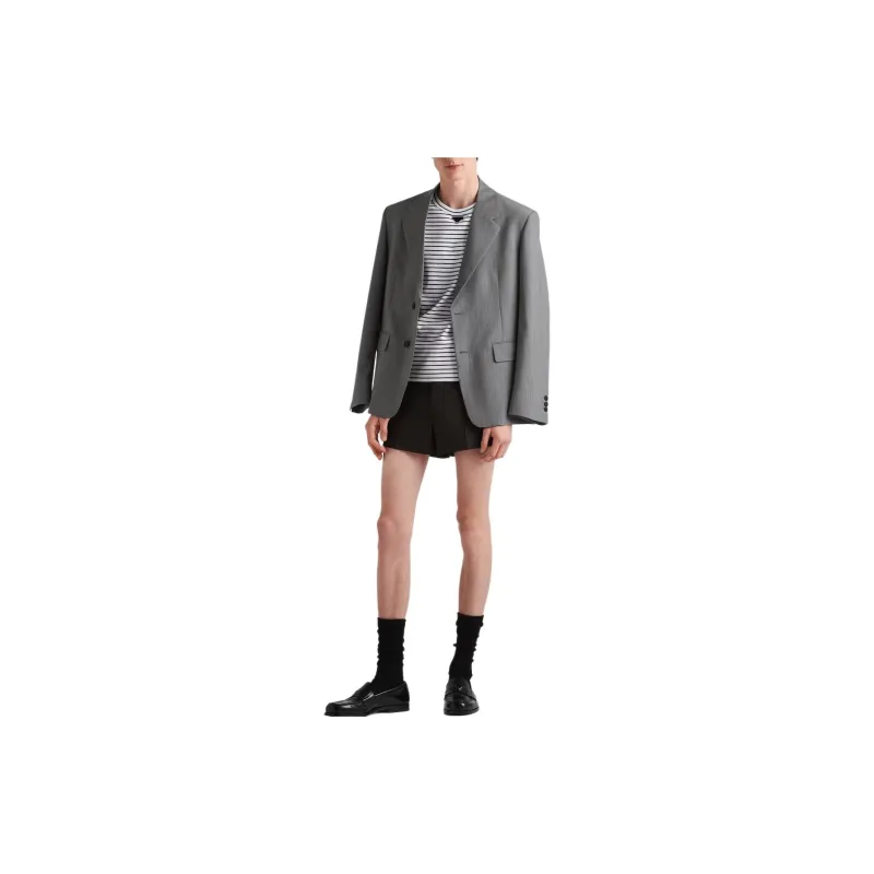 PRADA T-Shirts Men Black-3