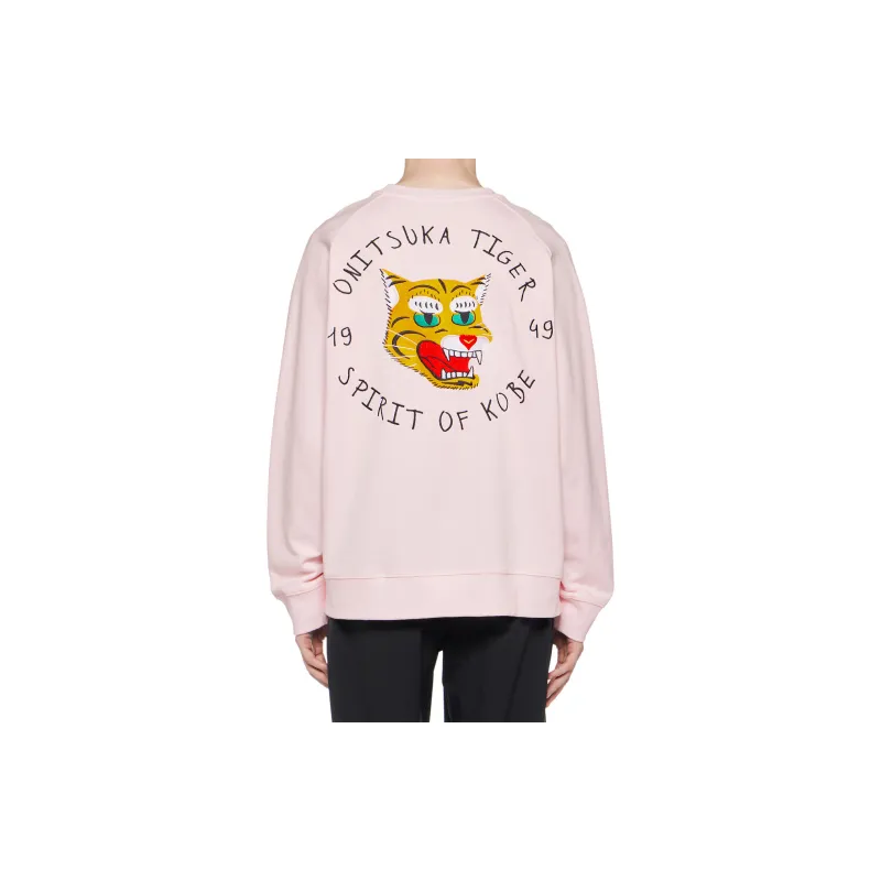 Onitsuka Tiger Sweatshirt Unisex Pink-3