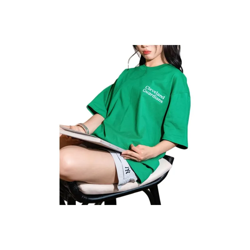 MLB College Style Series T Shirts Unisex Neon Green-3