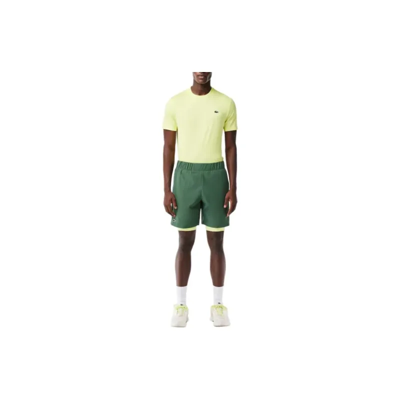 LACOSTE Casual Shorts Men's Green-1
