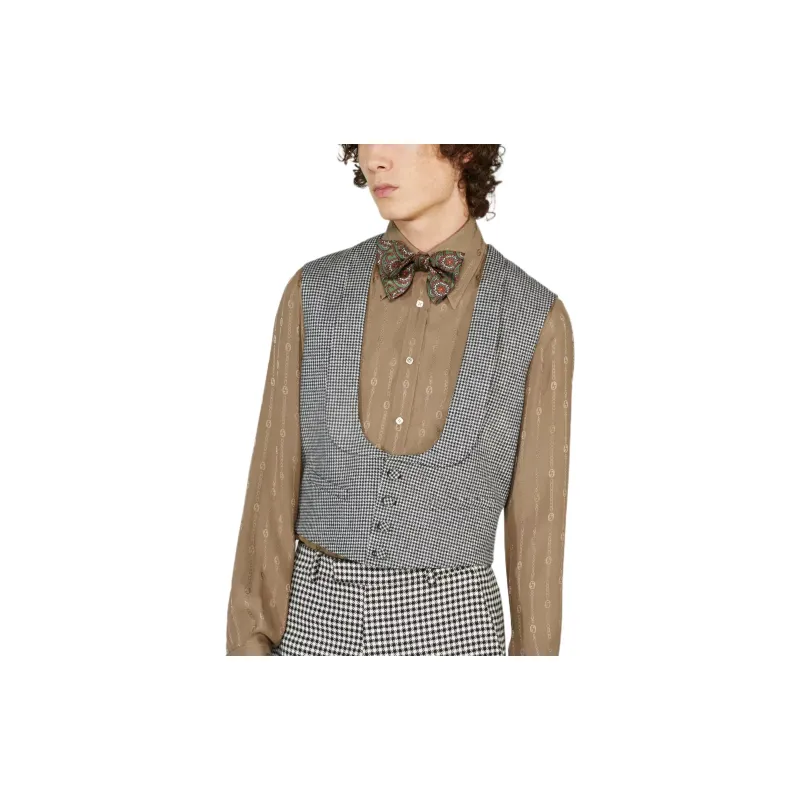 GUCCI Vests Men Black-2