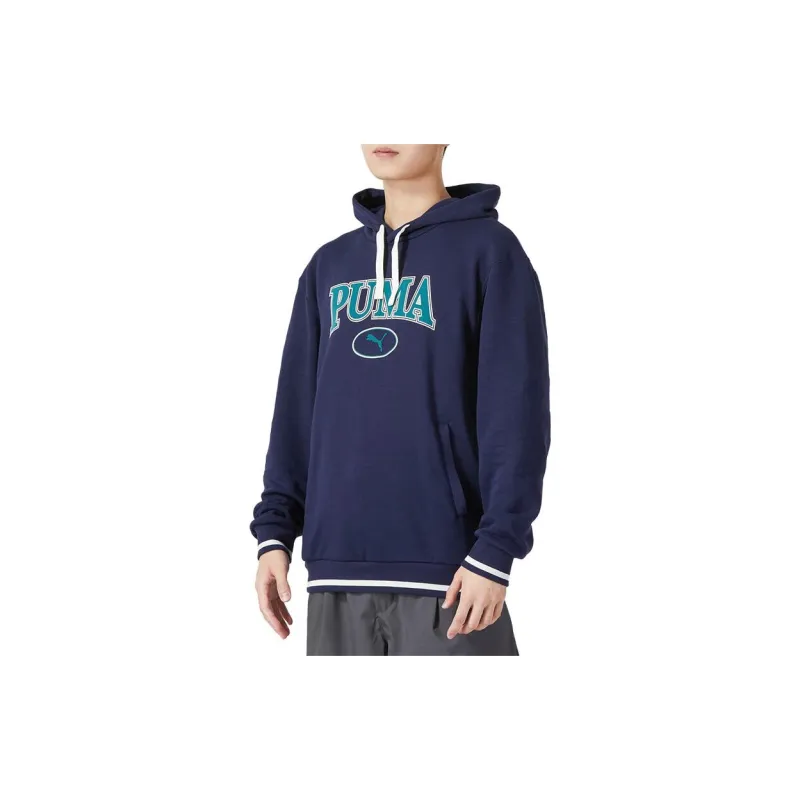 PUMA SPONGEBOB SquarePants Co branded Edition Sweatshirts Men Navy Blue-2