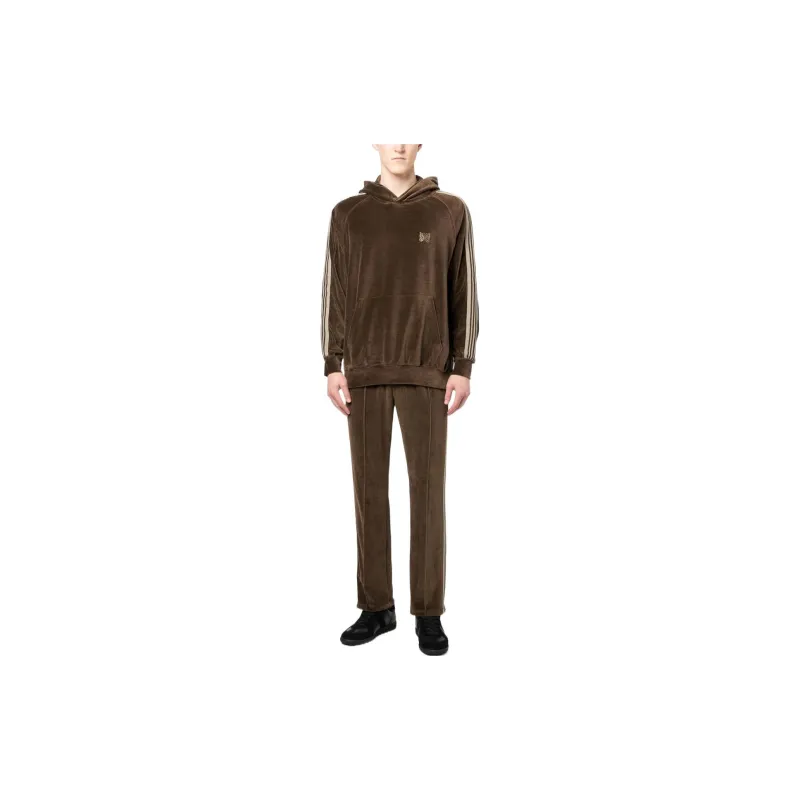 Needles Velour Narrow Track Pants-2