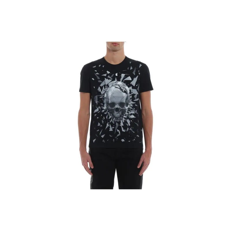 Alexander McQueen Regular T Shirt Men's Black-1